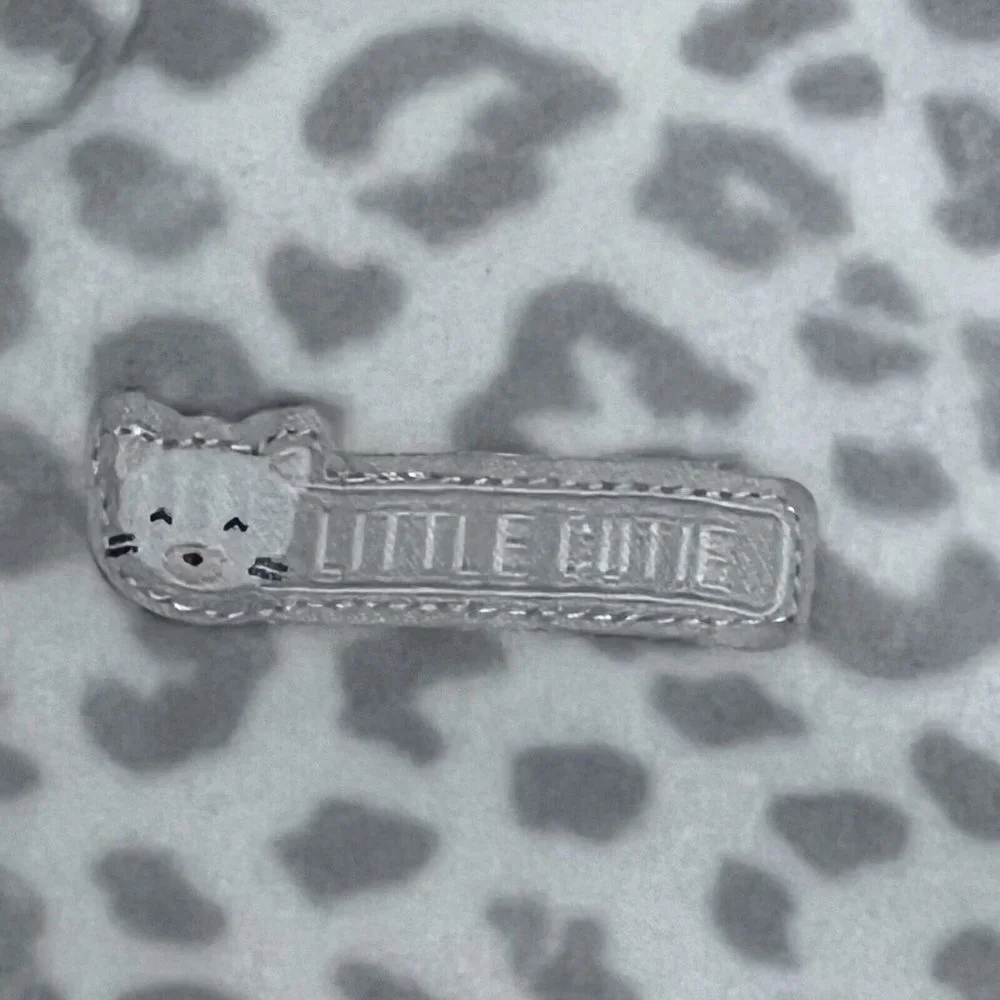 Carter’s Baby Bunting Outwear w/ Hood 6 Months One Piece Animal Print Kitty